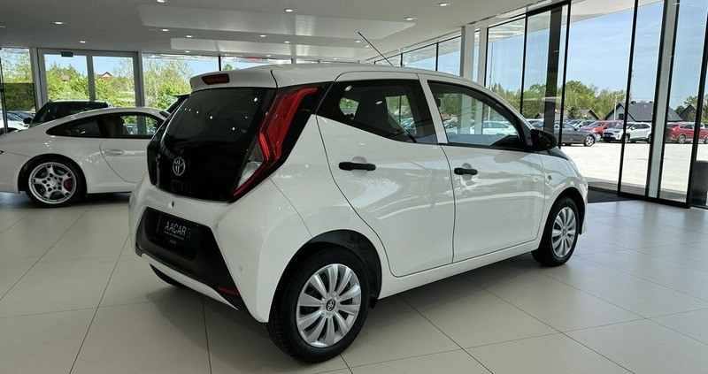 Toyota Aygo cena 35900 przebieg: 119417, rok produkcji 2019 z Grójec małe 781